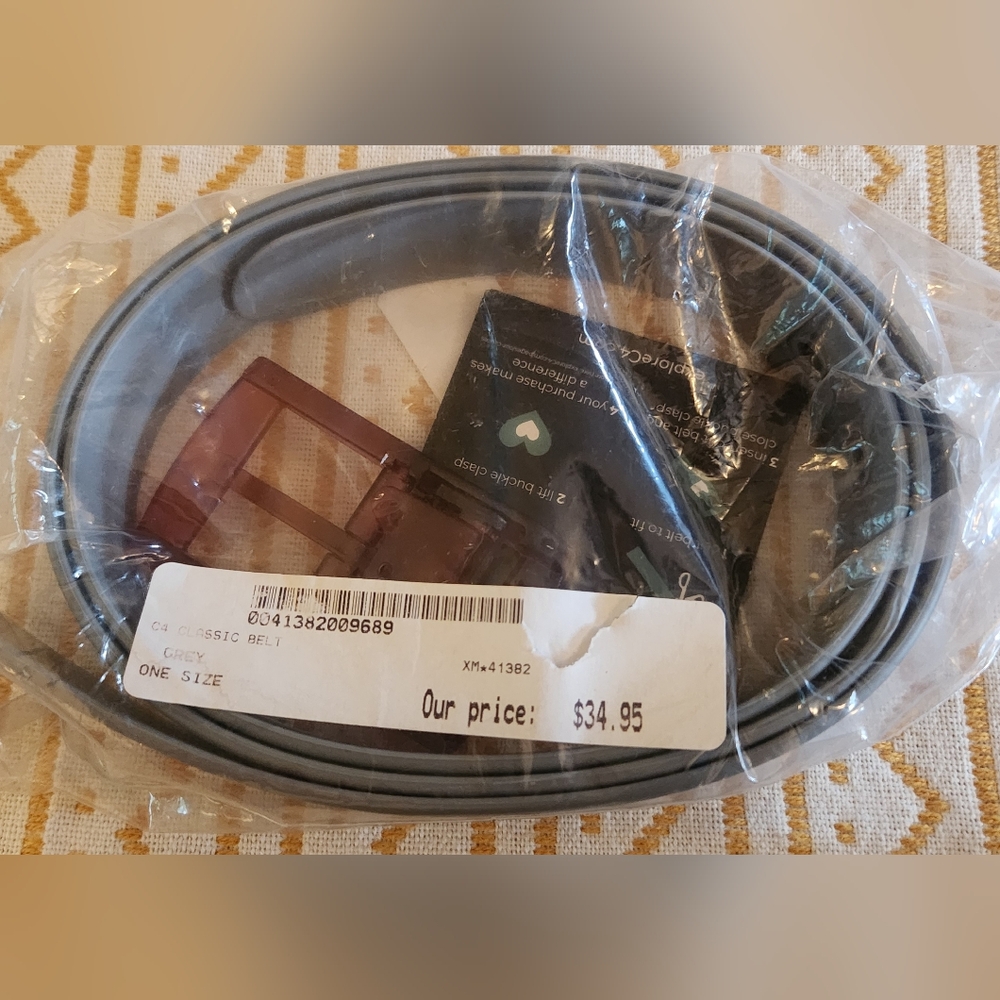 NWT C4 Belts - Uncut With Buckle